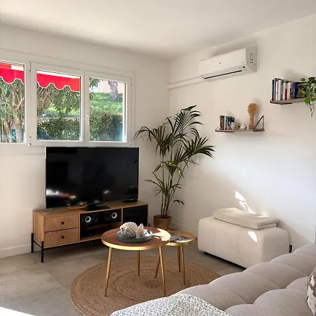 Cozy - Sunny Terrace Avec Clim Et Parking 公寓