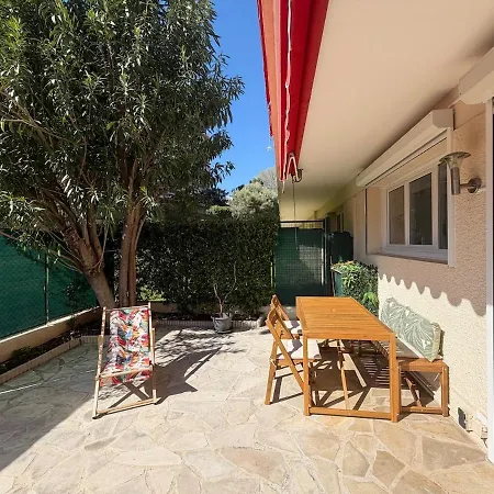 Cozy - Sunny Terrace Avec Clim Et Parking 公寓 昂蒂布